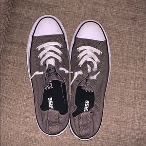 New grey converse
